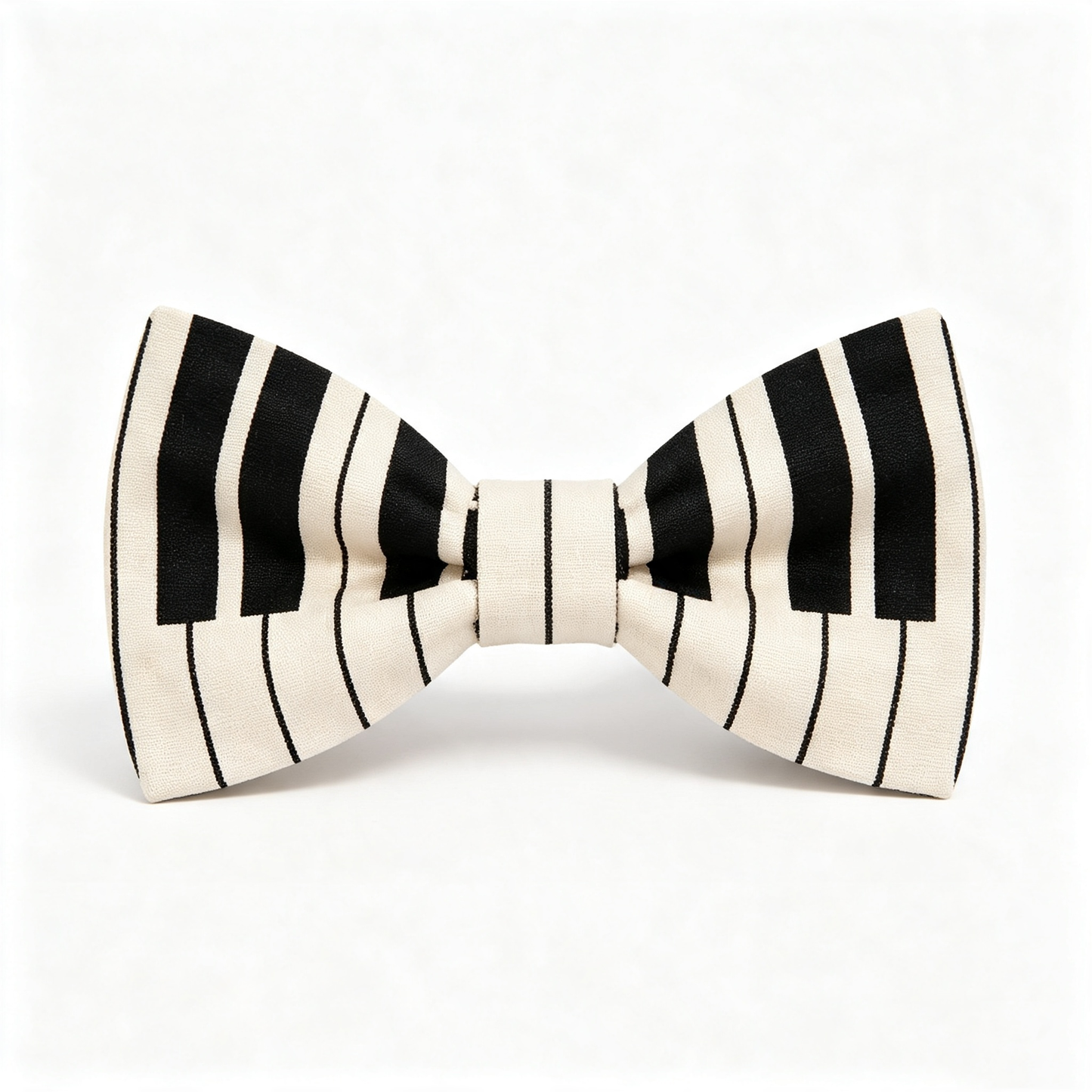 Piano Key Print Pre Tied Bow Tie